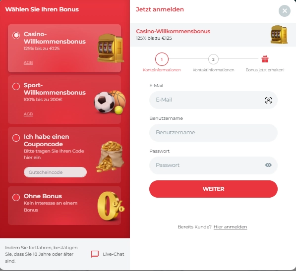 realspin casino anmelden