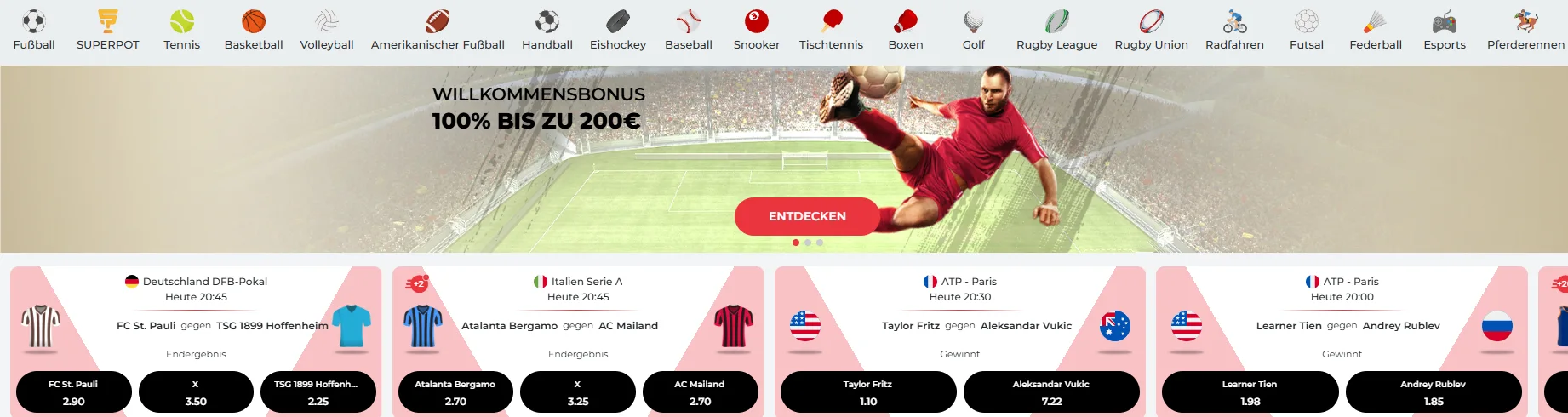 realspin casino sportwetten